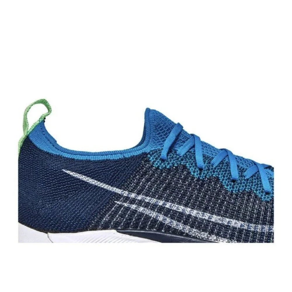 Nike Air Zoom Tempo Next% Flyknit Blue/Navy Running Shoes - Kids  Size 5